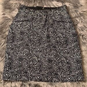 Anthropologie Elevenses ‘Painted Night’ mini skirt paper bag waist lined 2